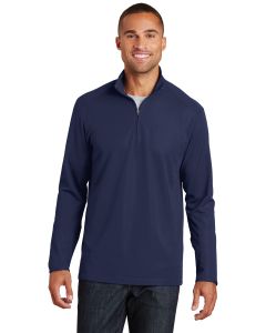 Clearance as Pictured True Navy XL -Port Authority® Pinpoint Mesh 1/2-Zip